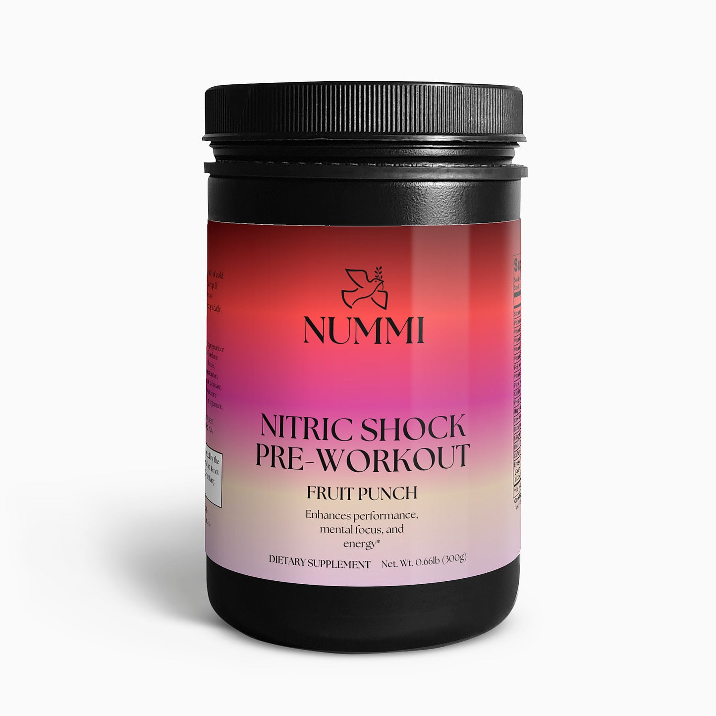 Nitric Shock Pre-Workout Powder (Fruit Punch)